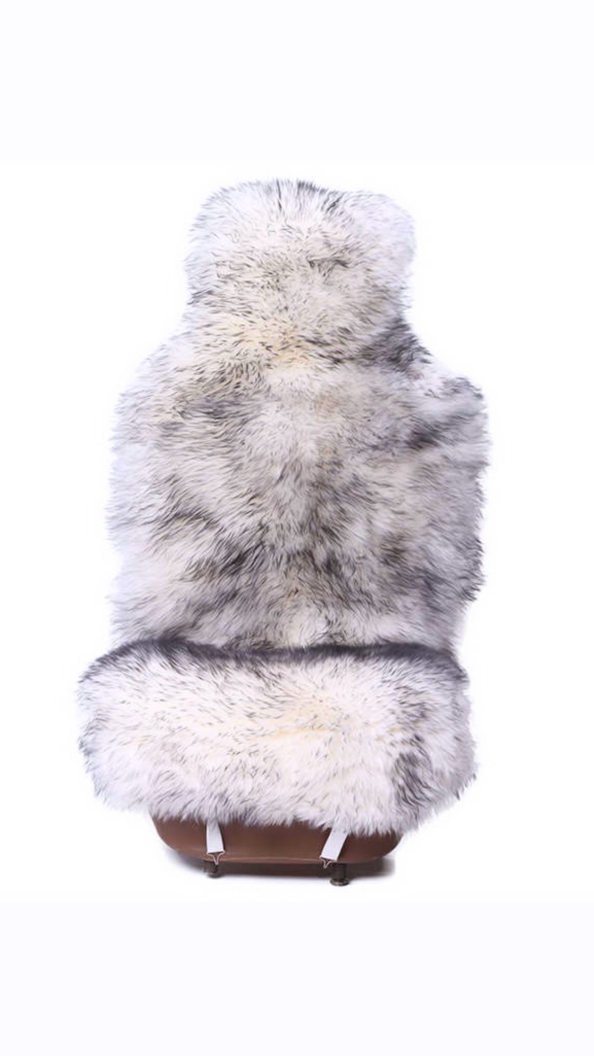 UGG Car Seat Cover Australian Long Wool (Pair)