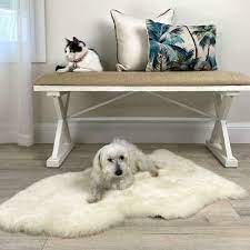 Ugg Sheepskin Rug for Dog