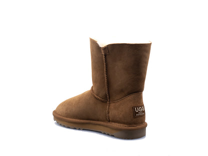 Short Button Ugg Boots