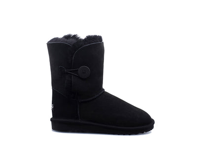 Short Button Ugg Boots