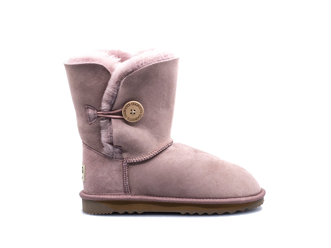 Short Button Ugg Boots