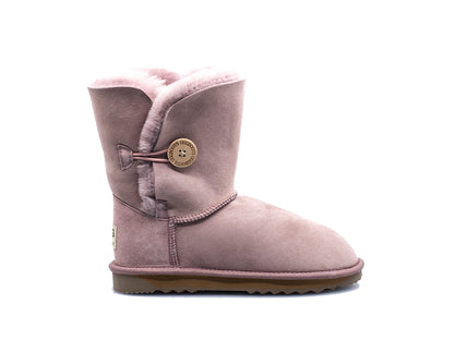 Short Button Ugg Boots